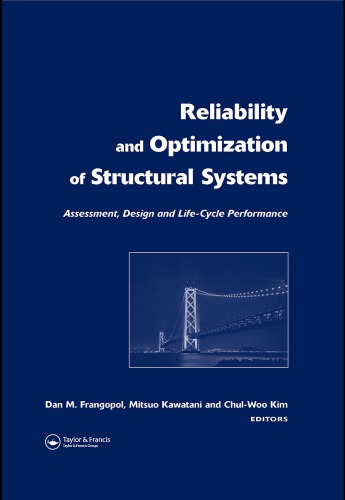 Reliability And Optimization Of Structural Systems Straub Daniel