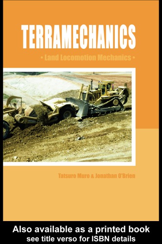 Terramechanics Land Locomotion Mechanics Muro T