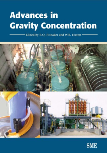 Advances In Gravity Concentration R Q Honaker W R Forrest