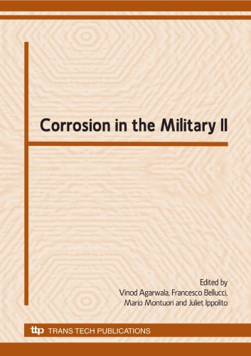 Corrosion In The Military Ii Vinod S Agarwala Et Al