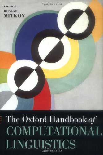 The Oxford Handbook Of Computational Linguistics Ruslan Mitkov Ed