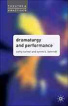 Dramaturgy And Performance Cathy Turner And Synne K Behrndt