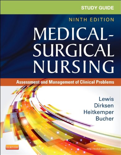 Study Guide For Medicalsurgical Nursing Assessment And Management Of Clinical Problems 9e 9th Edition Sharon L Lewis Rn Phd Faan