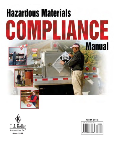 Hazardous Materials Compliance Manual Office Of Railroad Safety
