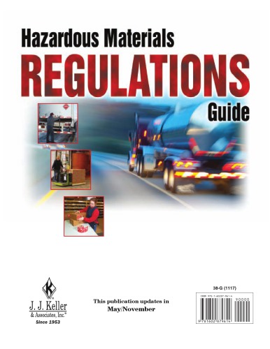 Hazardous Materials Regulations Guide J J Keller