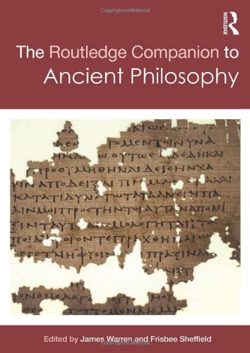 The Routledge Companion To Ancient Philosophy 1st Edition Frisbee Sheffield