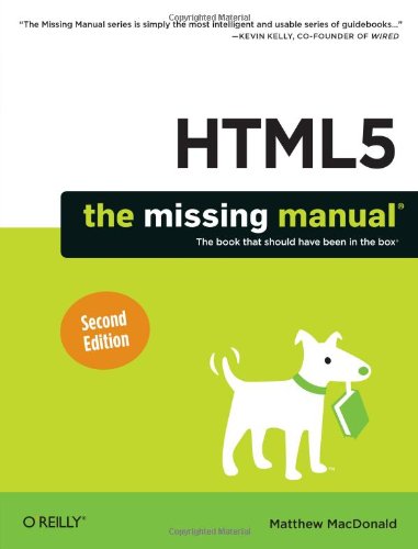 Html5 The Missing Manual Second Edition Matthew Macdonald