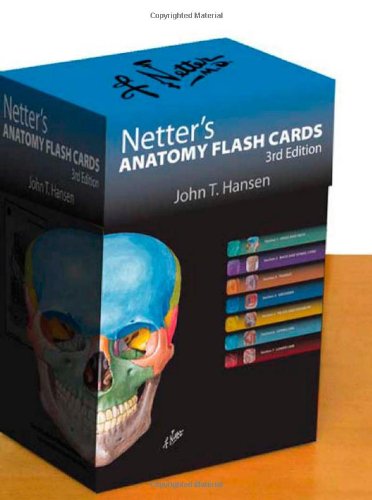 Netters Anatomy Flash Cards With Online Student Consult Access 3e 3rd Edition John T Hansen