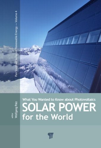 Solar Power For The World What You Wanted To Know About Photovoltaics Wolfgang Palz