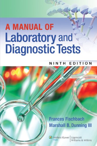 A Manual Of Laboratory And Diagnostic Tests 9th Ed 9th Edition Frances Fischbach