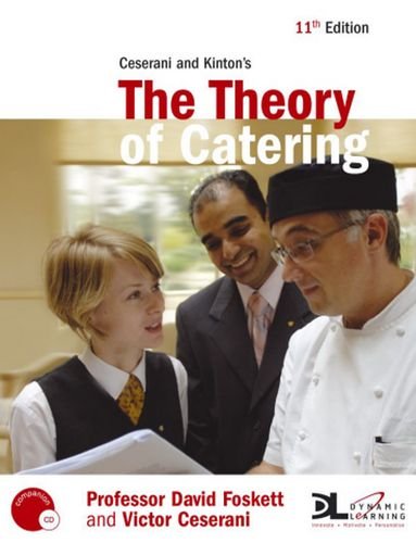 Ceserani And Kintons The Theory Of Catering 11th Edition David Foskett