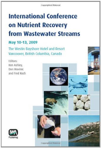 International Conference On Nutrient Recovery From Wastewater Streams Papcdr Ken Ashley