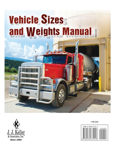 Vehicle Sizes Weights Manual