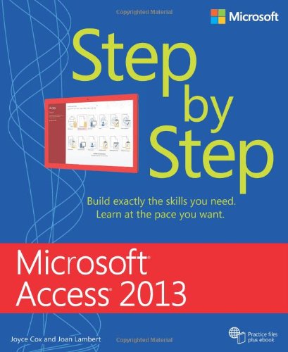 Microsoft Access 2013 Step By Step 1st Edition Joan Lambert Joyce Cox