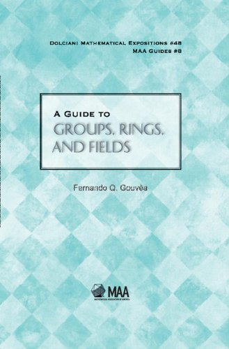 A Guide To Groups Rings And Fields 1st Edition Fernando Q Gouva