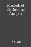 Methods Of Biochemical Analysis D Glick Ed