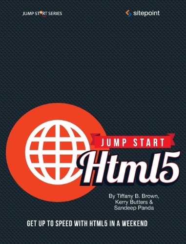 Jump Start Html5 1st Edition Tiffany B Brown Kerry Butters Sandeep Panda