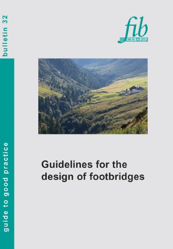 Fib 32 Guidelines For The Design Of Footbridges Fib