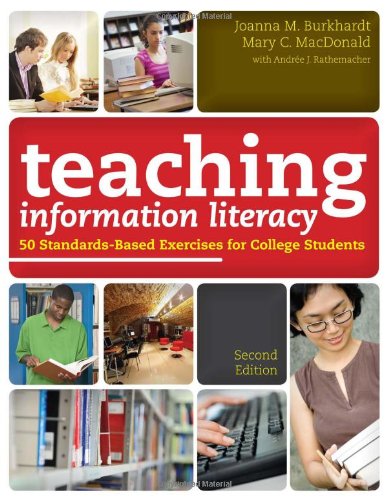 Teaching Information Literacy 50 Standardsbased Exercises For College Students Joanna M Burkhardt