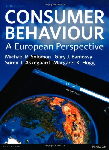 Consumer Behaviour A European Perspective 5th Edition Michael Solomon