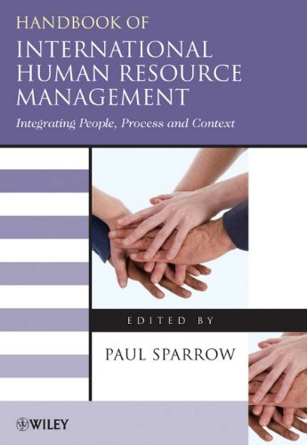 Handbook Of International Human Resource Management Integrating People Process And Context 1st Edition Paul Sparrow