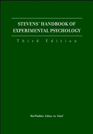 Stevens Handbook Of Experimental Psychology Third Edition Four Volume Set 3rd Edition Hal Pashler Phd