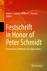 Festschrift In Honor Of Peter Schmidt Econometric Methods And Applications 1st Edition Robin C Sickles