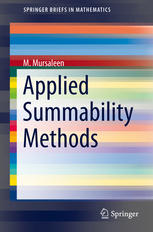 Applied Summability Methods 1st Edition M Mursaleen Auth