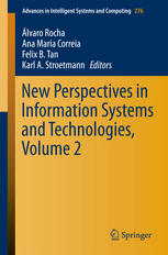 New Perspectives In Information Systems And Technologies Volume 2 1st Edition Lvaro Rocha