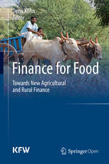 Finance For Food Towards New Agricultural And Rural Finance 1st Edition Doris Khn Eds
