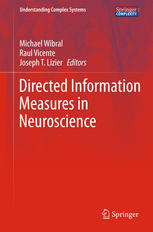 Directed Information Measures In Neuroscience 1st Edition Michael Wibral