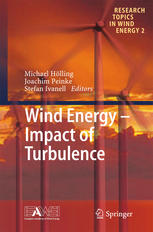 Wind Energy Impact Of Turbulence 1st Edition Michael Hlling