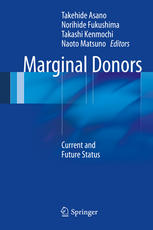 Marginal Donors Current And Future Status 1st Edition Takehide Asano