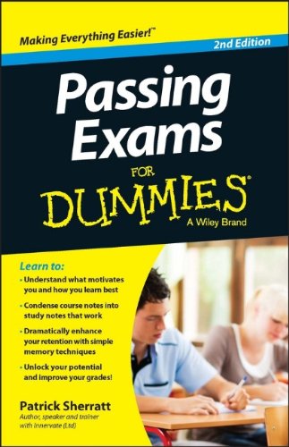 Passing Exams For Dummies 2nd Edition Patrick Sherratt
