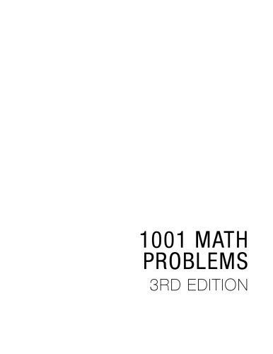 1001 Math Problems 3rd Learningexpress Llc Editors