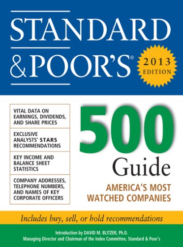 Standard And Poors 500 Guide 2013 16th Edition Standard Poors