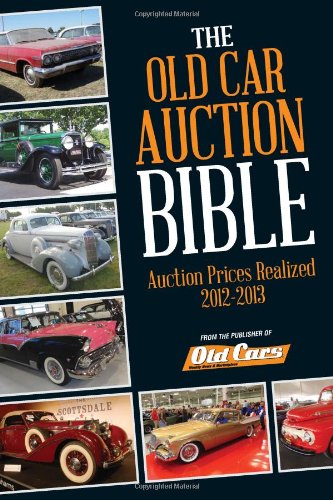 Old Car Auction Bible Auction Prices Realized 20122013 Brian Earnest