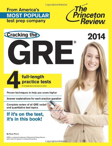 Cracking The Gre With 4 Practice Tests 2014 Edition Csm Princeton Review