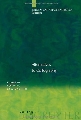 Alternatives To Cartography 1st Jeroen Van Craenenbroeck