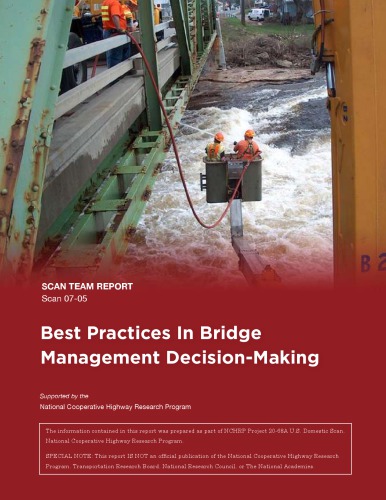 Best Practices In Bridge Management Decisionmaking Weykamp Peter Kimball
