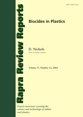 Biocides In Plastics Nichols Dean