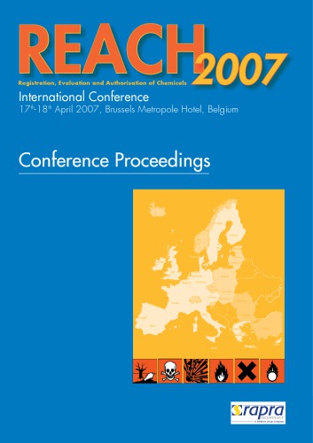 Reach 2007 Brussels Belgium 1719 April 2007 Rapra Technology