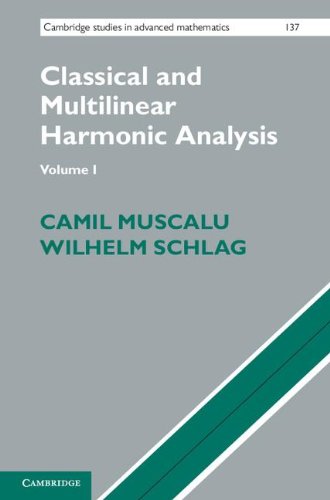 Classical And Multilinear Harmonic Analysis Camil Muscalu Wilhelm Schlag