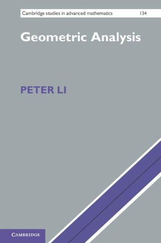 Geometric Analysis 1st Edition Peter Li