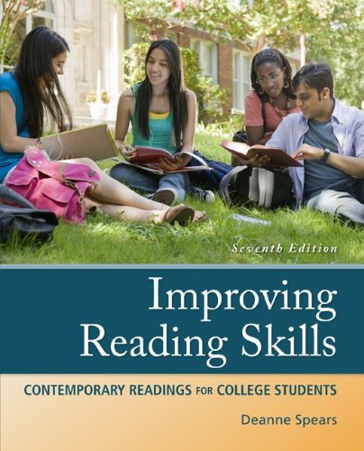 Improving Reading Skills 7th Edition Deanne Spears