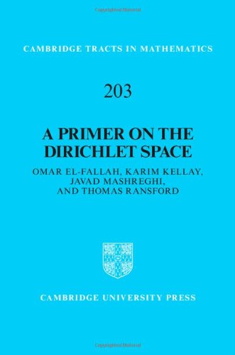 A Primer On The Dirichlet Space Omar Elfallah Karim Kellay Javad Mashreghi