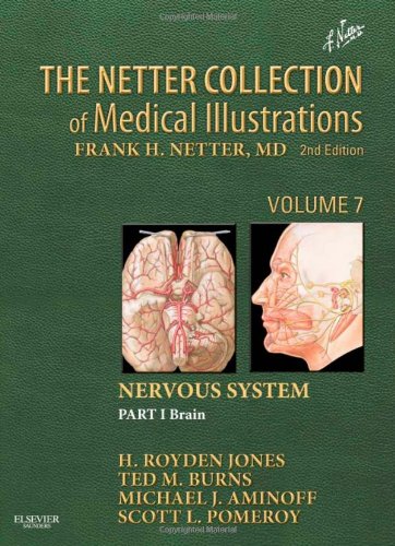 The Netter Collection Of Medical Illustrations Nervous System Volume 7 Part 1 Brain 2e 2nd Edition H Royden Jones Jr Jr