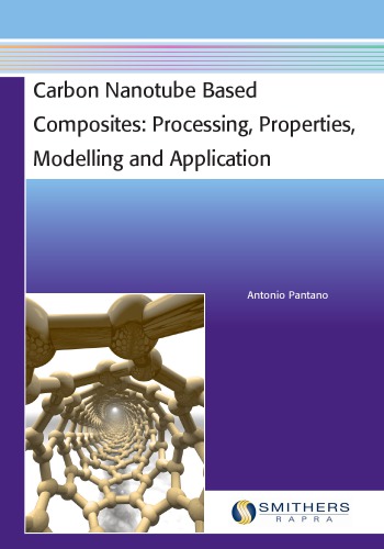 Carbon Nanotube Based Composites Processing Properties Modelling And Application 1st Edition Antonio Pantano