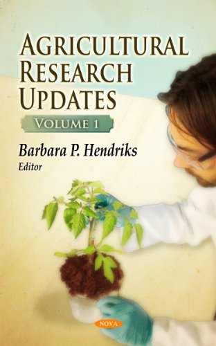 Agricultural Research Updates Barbara P Hendriks