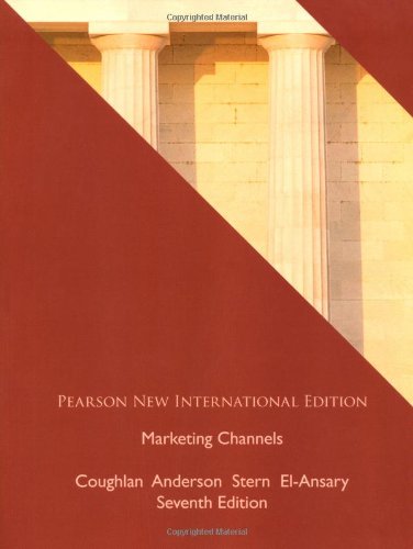 Marketing Channels International Ed Of 7th Revised Ed Erin Anderson
